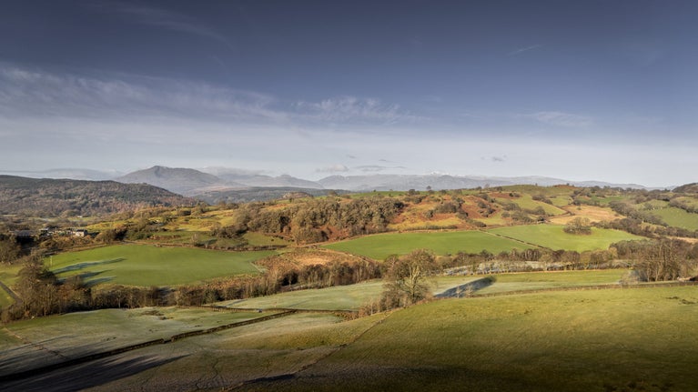 The area surrounding 2 and 3 Siloam Cottage, Conwy